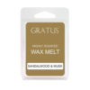 Sandalwood & Musk Wax Melt