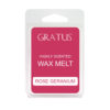 Rose Geranium Wax Melt